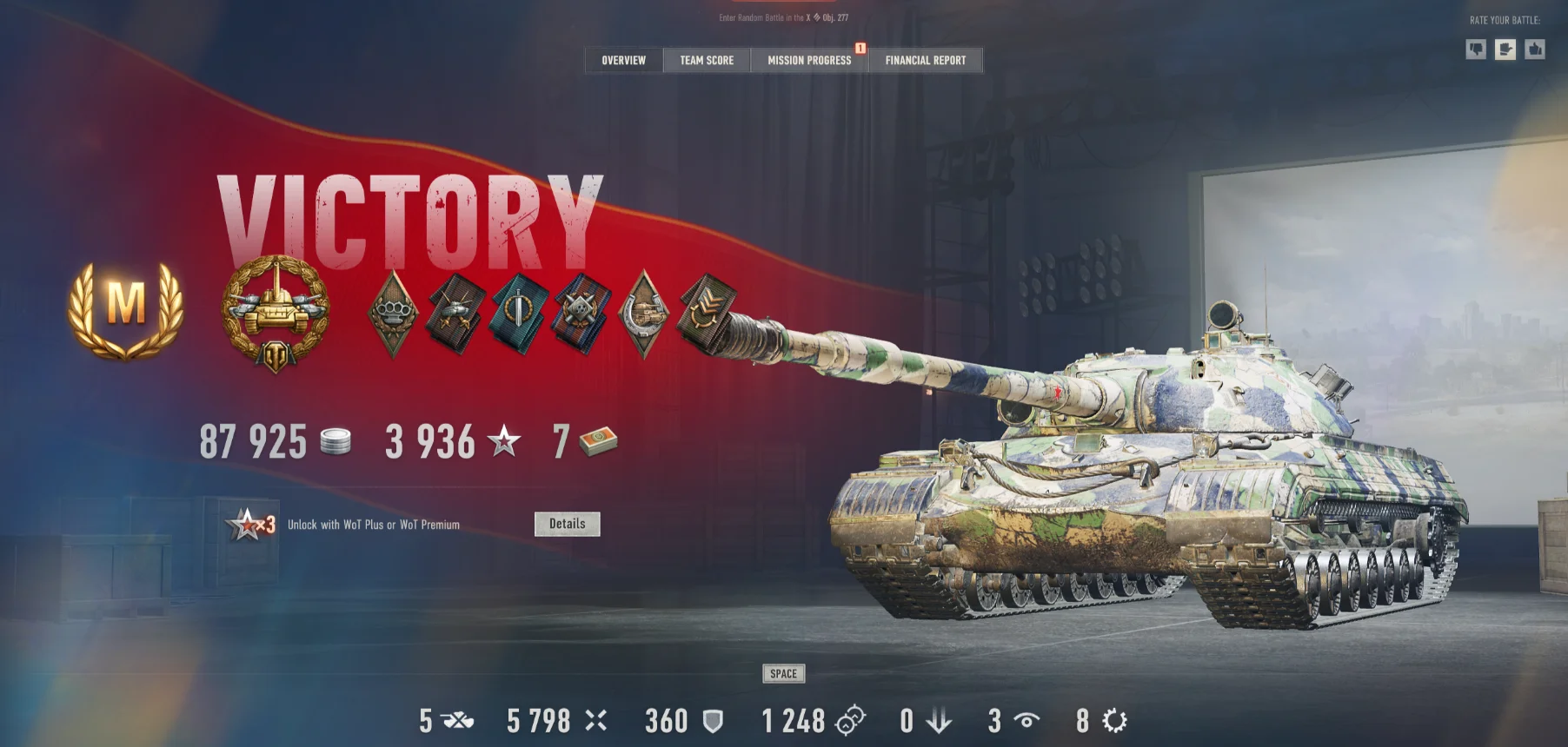 Ace Tanker - Object 277