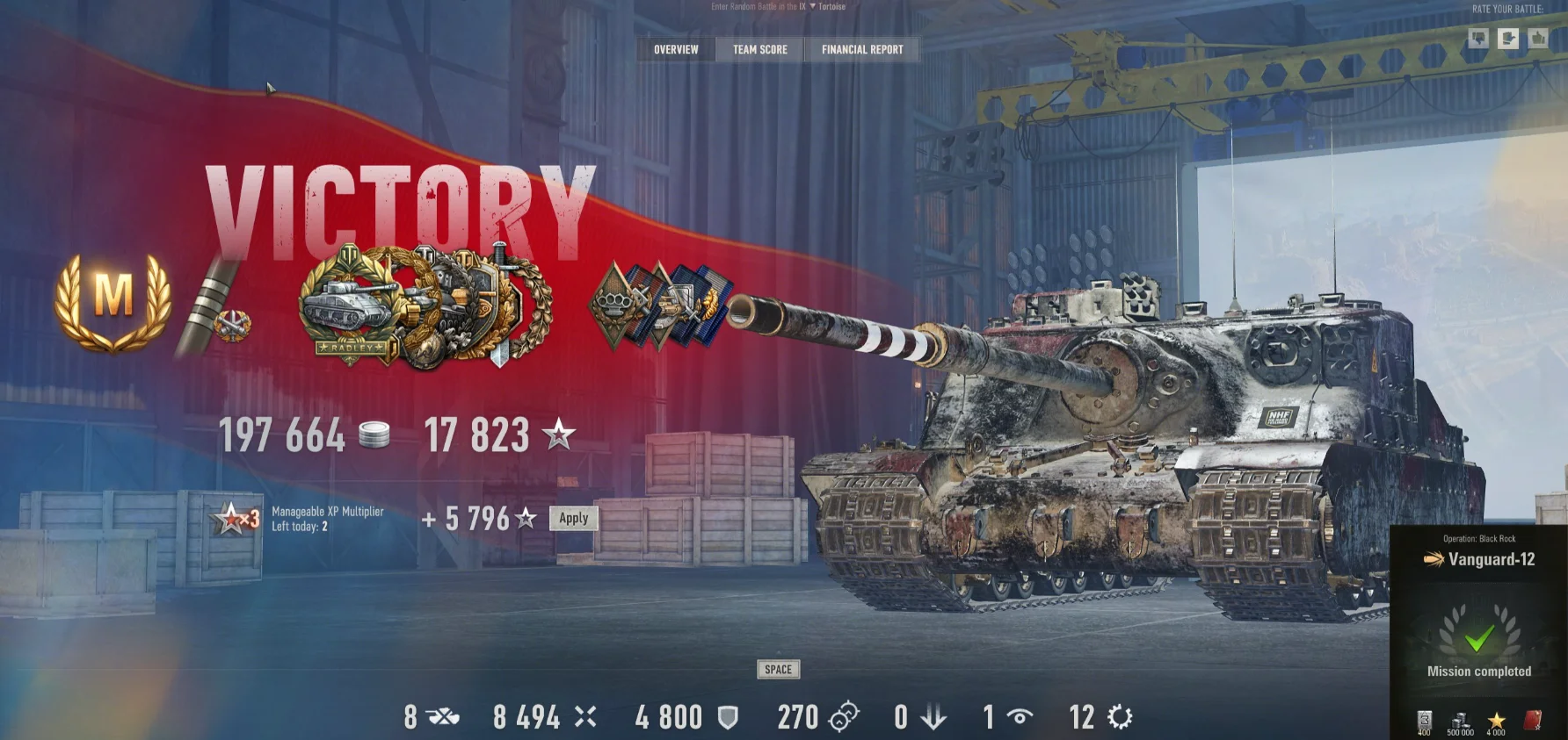 Black Rock: Vanguard 12 + Ace Tanker Tortoise